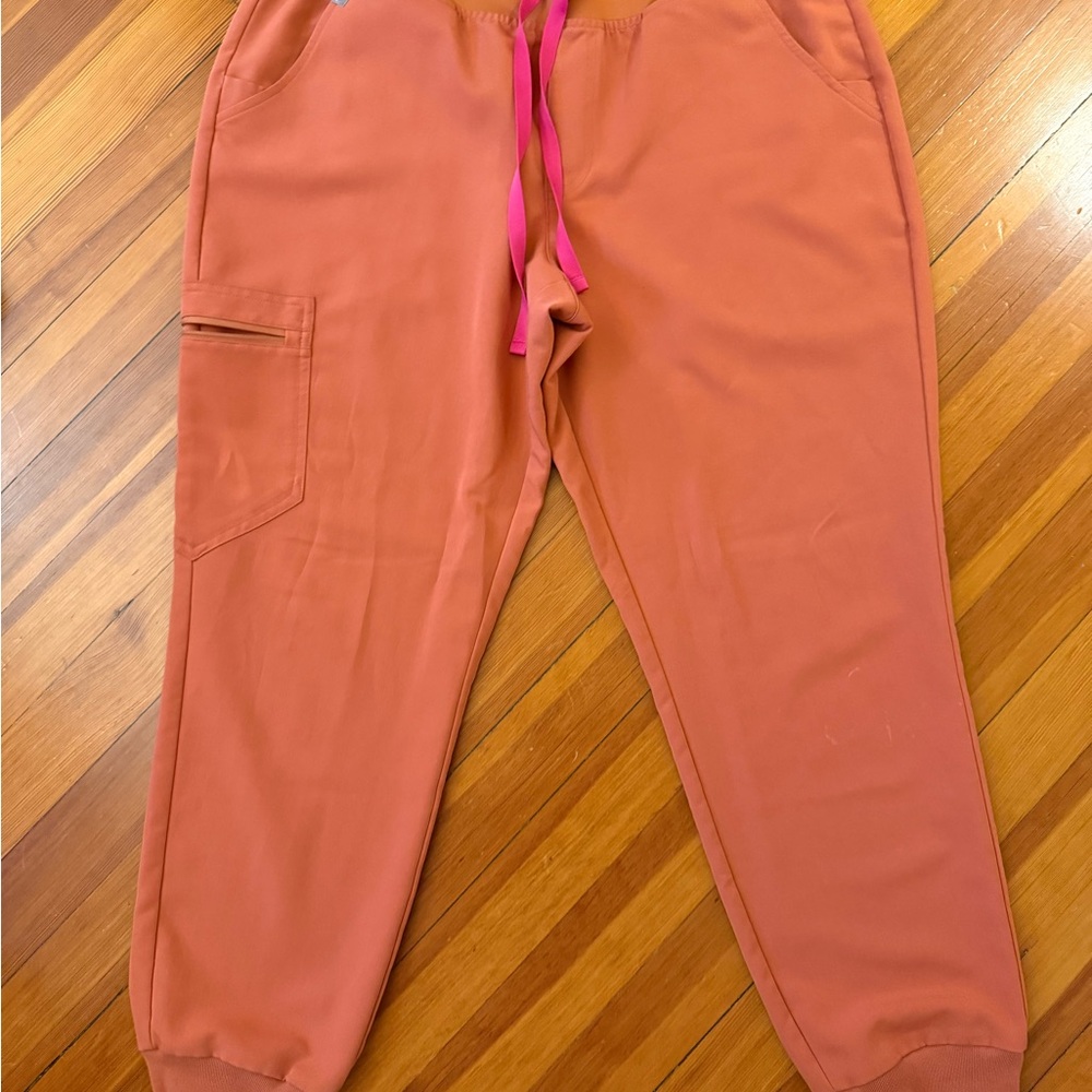 FIGS Orange Zamora Jogger
